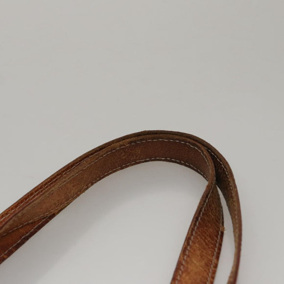 CELINE Macadam Canvas Tote Bag Beige Auth hk1872