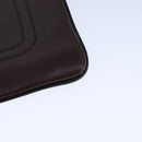 LOUIS VUITTON Utah Shawnee MM Shoulder Bag Leather Brown M93453 LV Auth hk1878-16