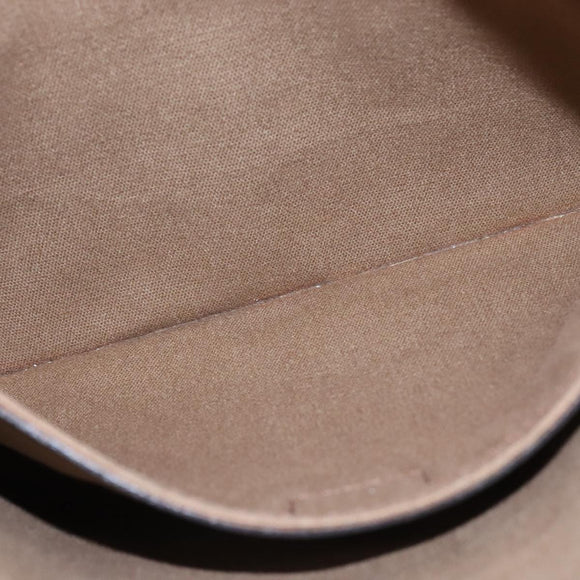 LOUIS VUITTON Utah Shawnee MM Shoulder Bag Leather Brown M93453 LV Auth hk1878