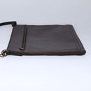 LOUIS VUITTON Utah Shawnee MM Shoulder Bag Leather Brown M93453 LV Auth hk1878-3