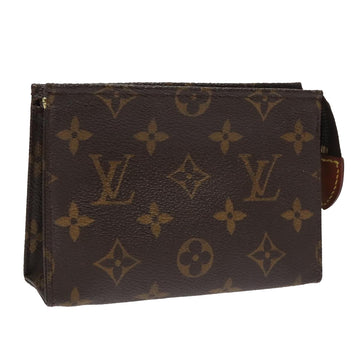 LOUIS VUITTON Monogram Poche Toilette 15 Pouch M47546 LV Auth hk1891