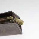 LOUIS VUITTON Monogram Poche Toilette 15 Pouch M47546 LV Auth hk1891-9