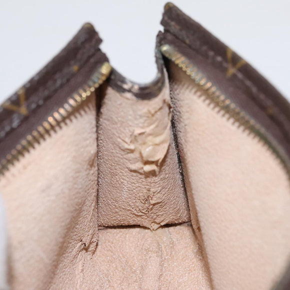 LOUIS VUITTON Monogram Poche Toilette 15 Pouch M47546 LV Auth hk1891