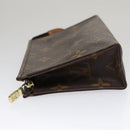 LOUIS VUITTON Monogram Poche Toilette 15 Pouch M47546 LV Auth hk1891-4