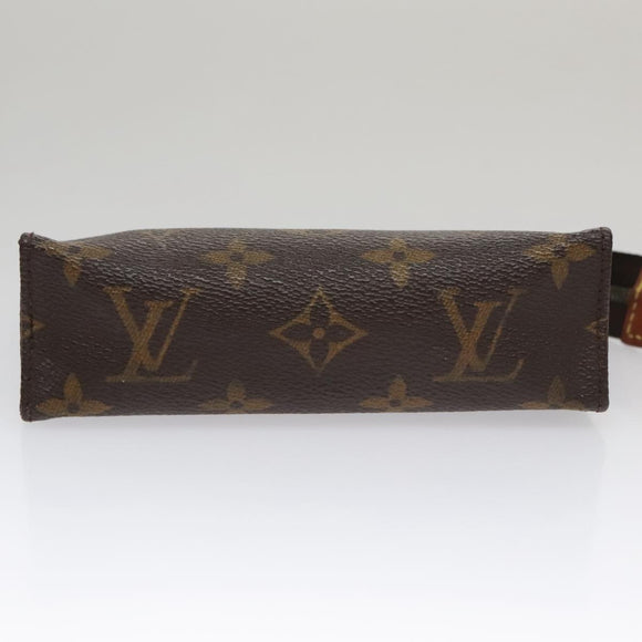 LOUIS VUITTON Monogram Poche Toilette 15 Pouch M47546 LV Auth hk1891