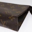 LOUIS VUITTON Monogram Poche Toilette 15 Pouch M47546 LV Auth hk1891-7