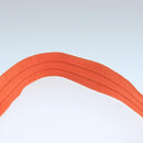 PRADA Shoulder Bag Nylon Orange Silver Auth hk1901V-8