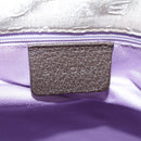 BVLGARI Logo Mania Tote Bag Canvas Beige Auth hk1924-17