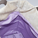 BVLGARI Logo Mania Tote Bag Canvas Beige Auth hk1924-18