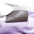 BVLGARI Logo Mania Tote Bag Canvas Beige Auth hk1924-12