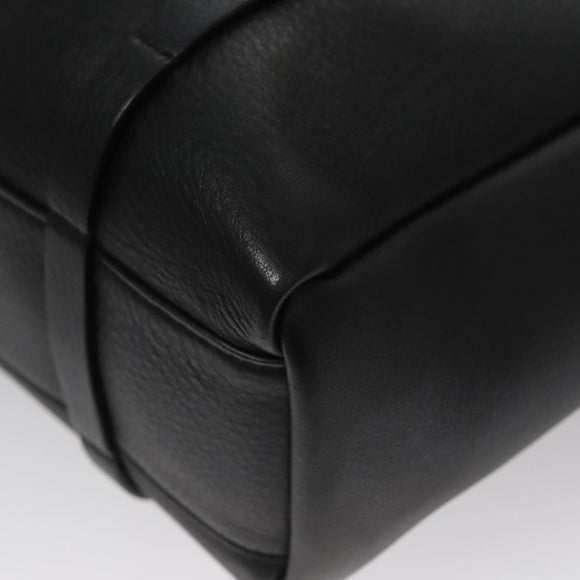 BALENCIAGA Everyday Tote XS Bag Leather 2way Black Silver 489813 Auth hk1951V