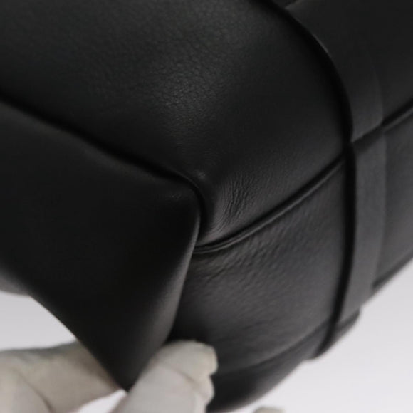 BALENCIAGA Everyday Tote XS Bag Leather 2way Black Silver 489813 Auth hk1951V