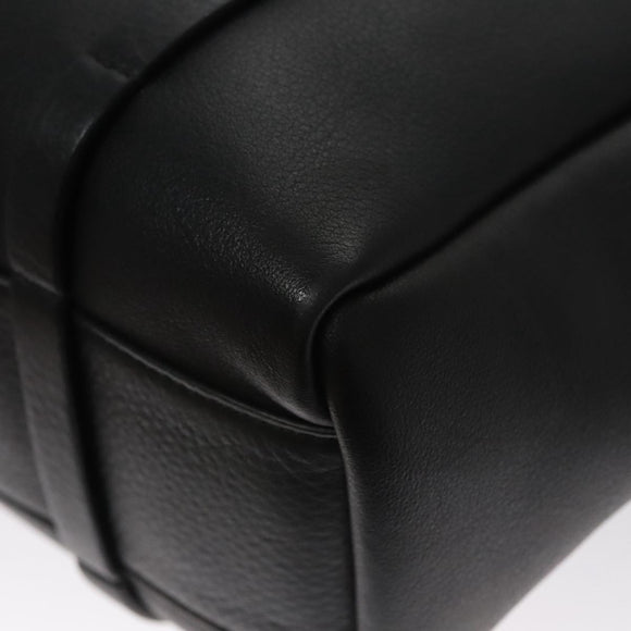 BALENCIAGA Everyday Tote XS Bag Leather 2way Black Silver 489813 Auth hk1951V