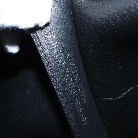 BALENCIAGA Everyday Tote XS Bag Leather 2way Black Silver 489813 Auth hk1951V