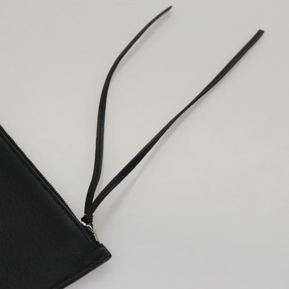 BALENCIAGA Everyday Tote XS Bag Leather 2way Black Silver 489813 Auth hk1951V