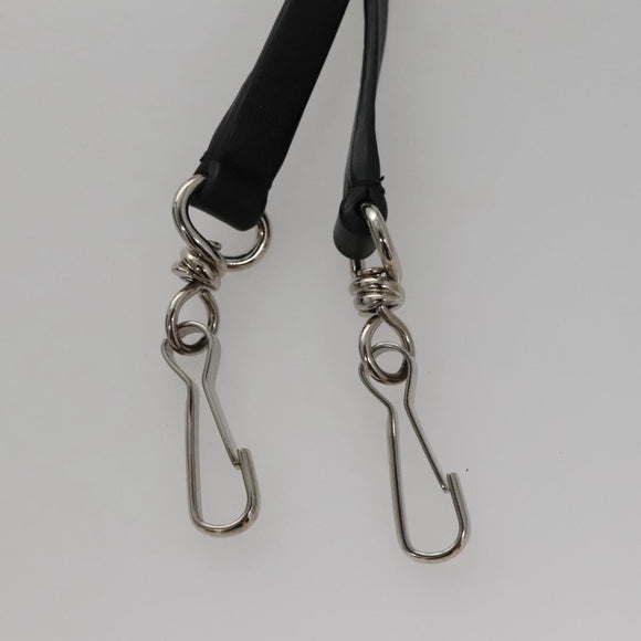 BALENCIAGA Everyday Tote XS Bag Leather 2way Black Silver 489813 Auth hk1951V