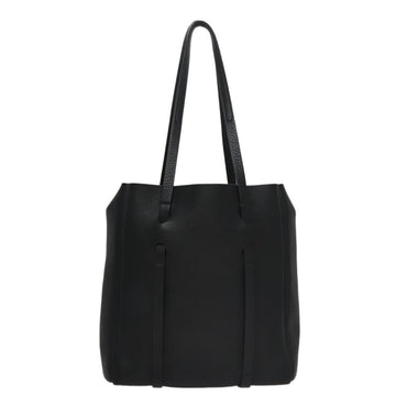 BALENCIAGA Everyday Tote XS Bag Leather 2way Black Silver 489813 Auth hk1951V - 0