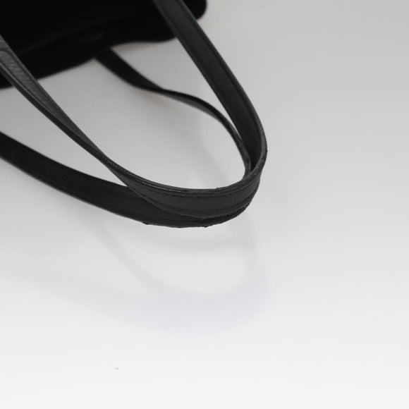 BALENCIAGA Everyday Tote XS Bag Leather 2way Black Silver 489813 Auth hk1951V