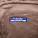 BURBERRY Blue Label Nova Check Tote Bag Canvas Red Beige Auth hk1956-18