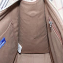 BURBERRY Blue Label Nova Check Tote Bag Canvas Red Beige Auth hk1956-18