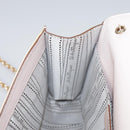 Salvatore Ferragamo Chain Shoulder Bag Enamel Yellow Auth hk1961-18