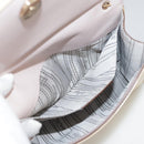 Salvatore Ferragamo Chain Shoulder Bag Enamel Yellow Auth hk1961-19