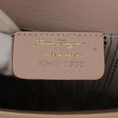 Salvatore Ferragamo Chain Shoulder Bag Enamel Yellow Auth hk1961-12