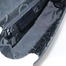 Salvatore Ferragamo Shoulder Bag Suede Black Auth hk1963-11