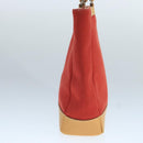 BURBERRY Blue Label Tote Bag Canvas Red Auth hk1973-3