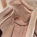 FENDI To joule Hand Bag Canvas 2way Gold Beige Auth hk1977-19