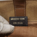 FENDI To joule Hand Bag Canvas 2way Gold Beige Auth hk1977-12