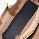 FENDI To joule Hand Bag Canvas 2way Gold Beige Auth hk1977-28