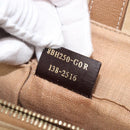 FENDI To joule Hand Bag Canvas 2way Gold Beige Auth hk1977-29