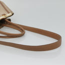 FENDI To joule Hand Bag Canvas 2way Gold Beige Auth hk1977-9