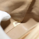 CHANEL Matelasse Chain Shoulder Bag Lamb Skin Beige Gold CC Auth hk1979-22