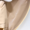 LOUIS VUITTON Monogram Vernis Thompson Street Bag Beige M91301 LV Auth hk1982-11