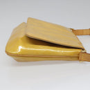 LOUIS VUITTON Monogram Vernis Thompson Street Bag Beige M91301 LV Auth hk1982-3