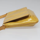 LOUIS VUITTON Monogram Vernis Thompson Street Bag Beige M91301 LV Auth hk1982-4