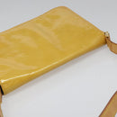 LOUIS VUITTON Monogram Vernis Thompson Street Bag Beige M91301 LV Auth hk1982-6