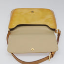LOUIS VUITTON Monogram Vernis Thompson Street Bag Beige M91301 LV Auth hk1983-10