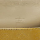 LOUIS VUITTON Monogram Vernis Thompson Street Bag Beige M91301 LV Auth hk1983-17