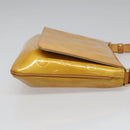 LOUIS VUITTON Monogram Vernis Thompson Street Bag Beige M91301 LV Auth hk1983-3