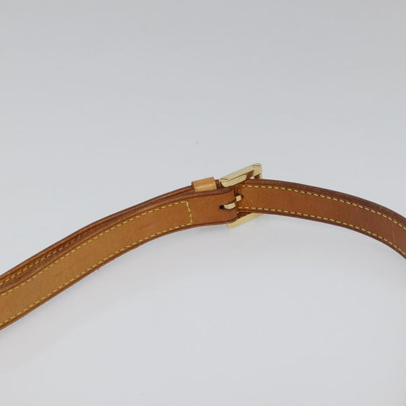 LOUIS VUITTON Monogram Vernis Thompson Street Bag Beige M91301 LV Auth hk1983