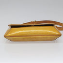 LOUIS VUITTON Monogram Vernis Thompson Street Bag Beige M91301 LV Auth hk1983-5