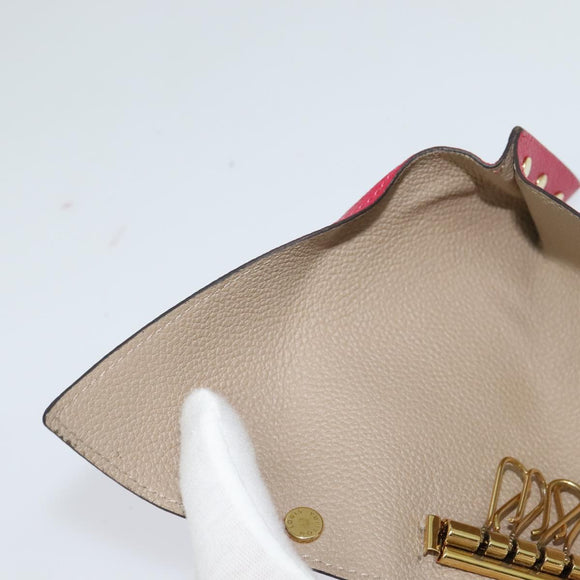 LOUIS VUITTON Multicles Berlingo Key Case Courier Taurillon M61482 Auth hk1996