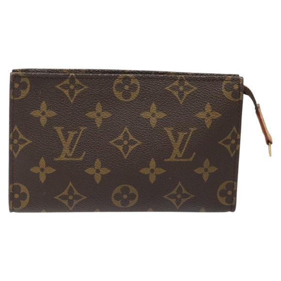 LOUIS VUITTON Monogram Bucket PM Accessory Pouch LV Auth hk2000