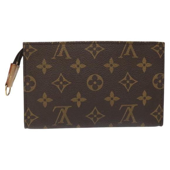 LOUIS VUITTON Monogram Bucket PM Accessory Pouch LV Auth hk2000