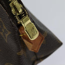 LOUIS VUITTON Monogram Pochette Cosmetic PM Cosmetic Pouch M47515 LV Auth hk2001-8