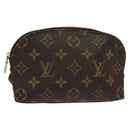 LOUIS VUITTON Monogram Pochette Cosmetic PM Cosmetic Pouch M47515 LV Auth hk2001-1