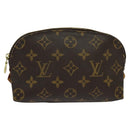 LOUIS VUITTON Monogram Pochette Cosmetic PM Cosmetic Pouch M47515 LV Auth hk2001-13